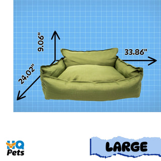 Classic Plain Pet Bed Wrinkle Free Oxford Fabric