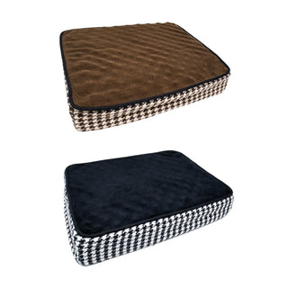 Deluxe Crate Mattress for Pet Comfort - Fleece & Jacquard