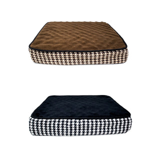 Deluxe Crate Mattress for Pet Comfort - Fleece & Jacquard