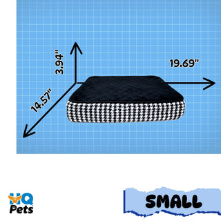 Deluxe Crate Mattress for Pet Comfort - Fleece & Jacquard