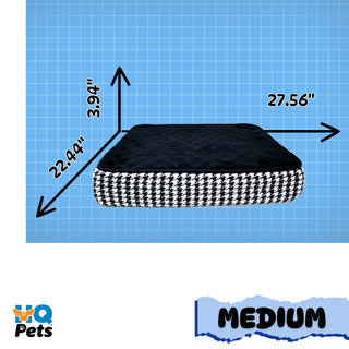 Deluxe Crate Mattress for Pet Comfort - Fleece & Jacquard