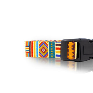 Funky Patterned Pet Collar with Adjustable Size