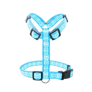 H-STYLE PET HARNESS WITH BONE DESIGN & ADJUSTABLE BUCKLES - MAXIMUM COMFORT FOR PETS