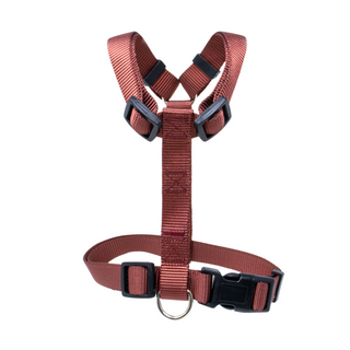 H-STYLE PET HARNESS WITH PLAIN DESIGN & ADJUSTABLE BUCKLES - MAXIMUM COMFORT FOR PETS