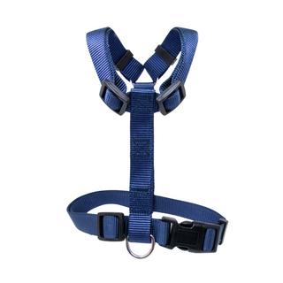 H-STYLE PET HARNESS WITH PLAIN DESIGN & ADJUSTABLE BUCKLES - MAXIMUM COMFORT FOR PETS