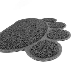 PVC Pet Mat with A Playful Paw Design