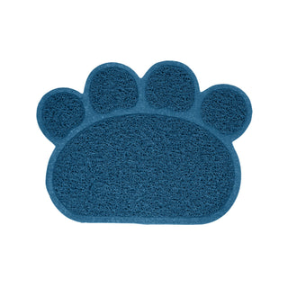 PVC Pet Mat with A Playful Paw Design