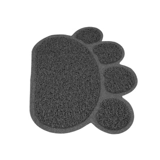 PVC Pet Mat with A Playful Paw Design