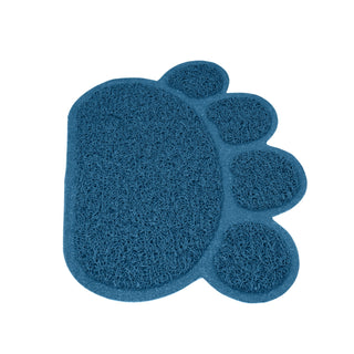 PVC Pet Mat with A Playful Paw Design