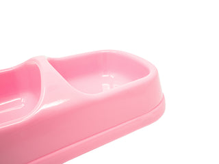 Pet Feeding Bowl with Split - PP & Rubber