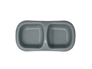 Pet Feeding Bowl with Split - PP & Rubber