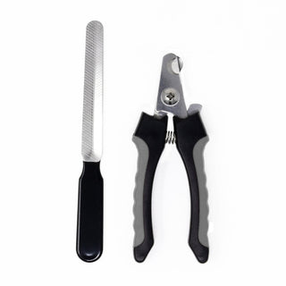 Pet Nail Clipper and File Set of 2 - Essential Grooming Tools for Pets