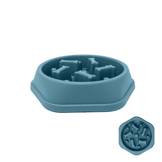 Round Dog Training Bowl - Perfect for Interactive Feeding