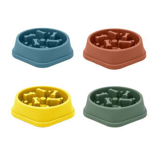 Round Dog Training Bowl - Perfect for Interactive Feeding