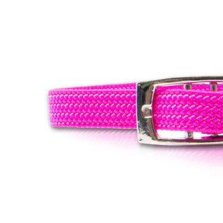 Stretchable Cat Collar with Bell - Polyester & Stainless Steel