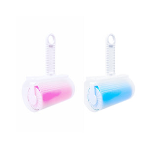 Washable Pet Hair / Lint Remover Roller Cylinder Design - TPR & PP Plastic