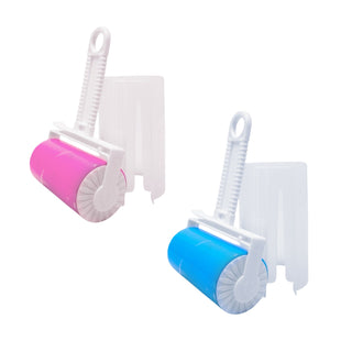 Washable Pet Hair / Lint Remover Roller Cylinder Design - TPR & PP Plastic